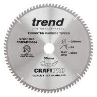 Trend CSB/AP25084 Craft Blade Tcp 250mm X 84t X 30mm £55.41